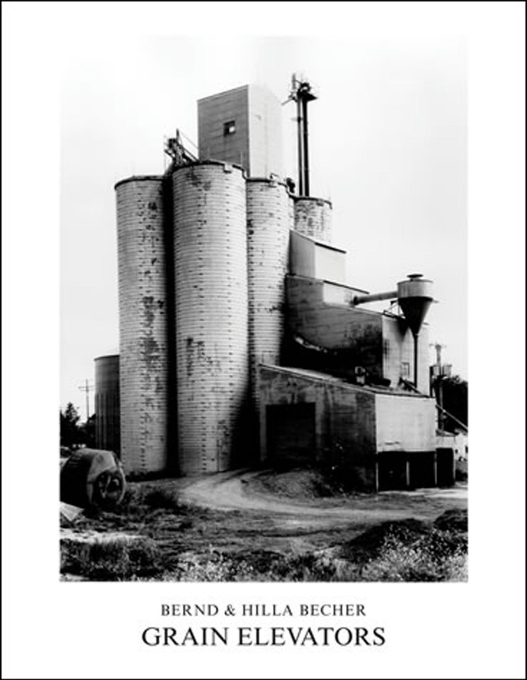 Grain Elevators book cover by Bernd Becher, Hilla Becher