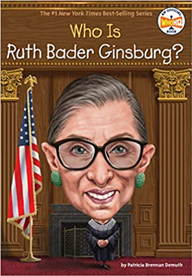 Who Is Ruth Bader Ginsburg? (Who Was?) Cover