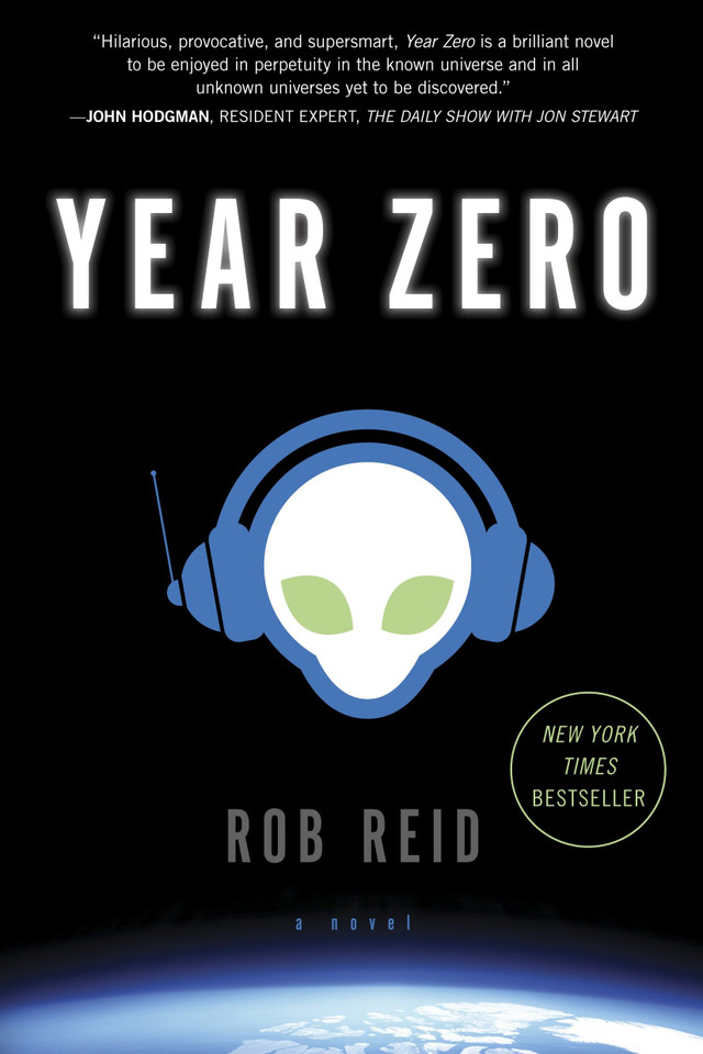 Year Zero: A Novel book cover by Rob Reid