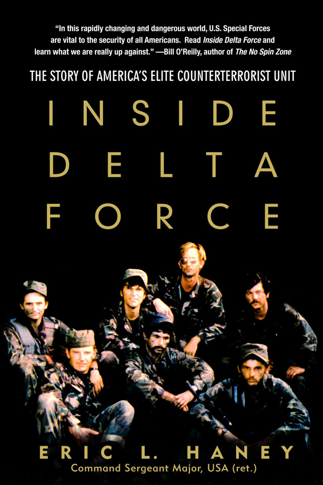 Inside Delta Force: The Story of America's Elite Counterterrorist Unit book cover by Eric Haney