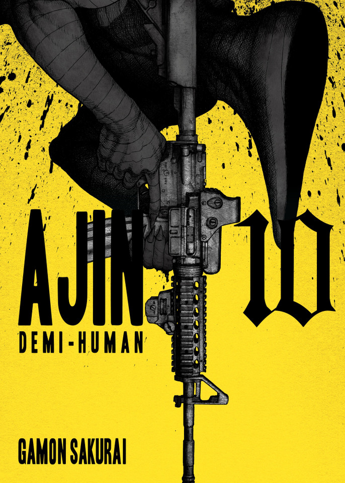 Ajin 10: Demi-Human (Ajin: Demi-Human) book cover by Gamon Sakurai