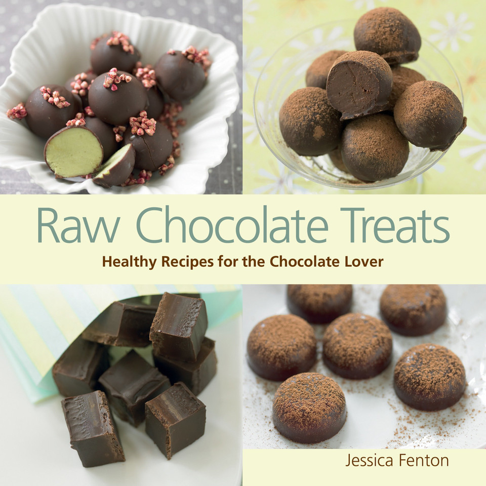Raw Chocolate Treats: Healthy Recipes for the Chocolate Lover book cover by Jessica Fenton