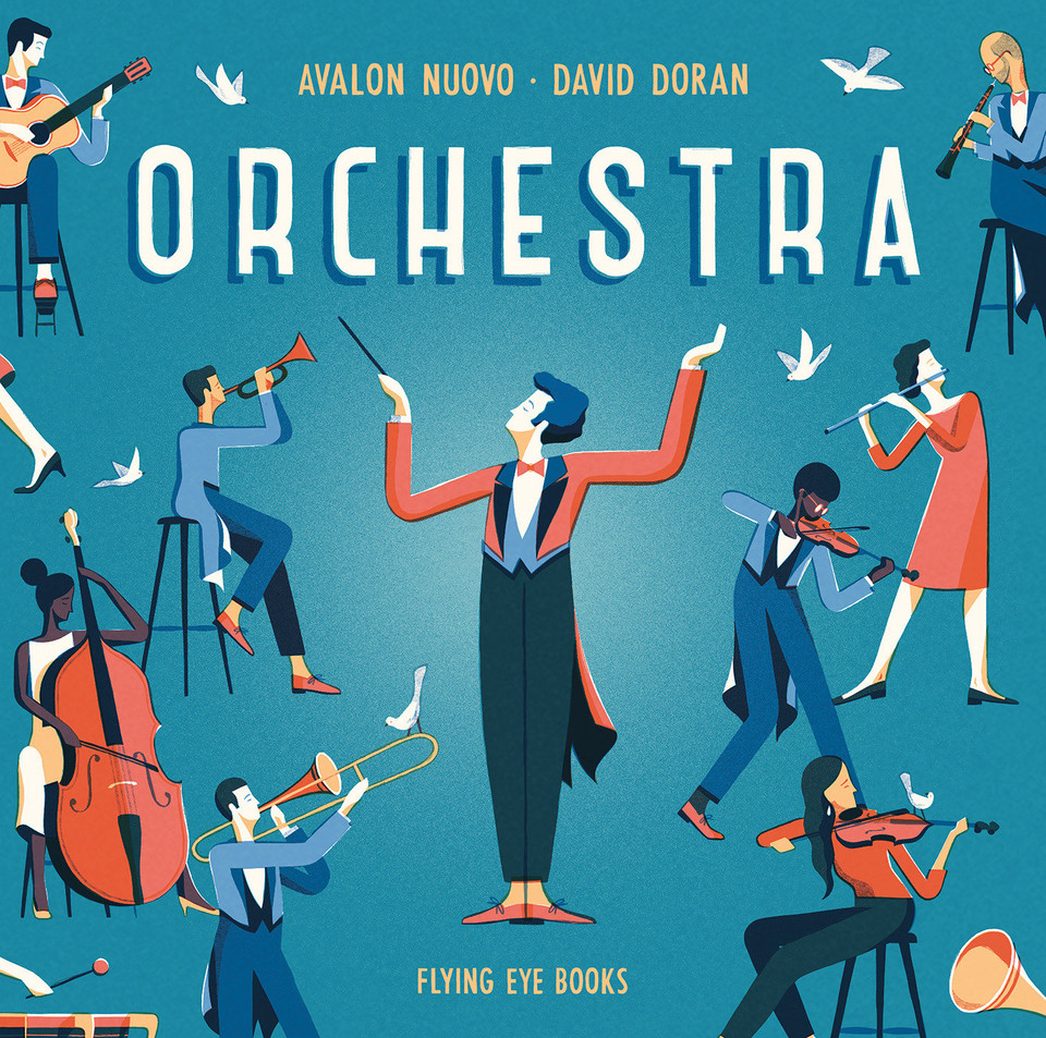 Orchestra book cover by Avalon Nuovo