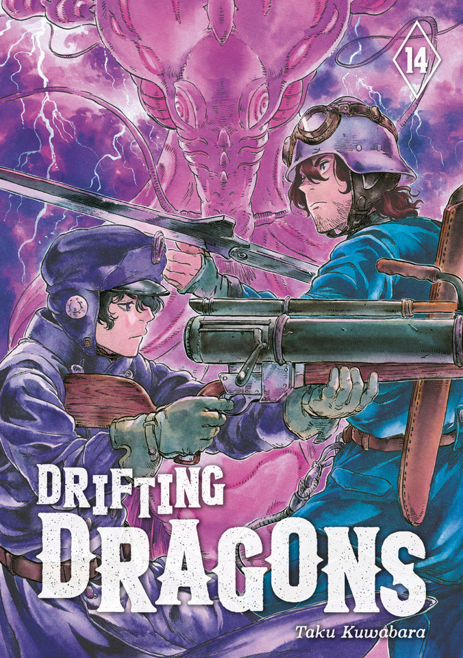 Drifting Dragons 14 (Drifting Dragons) book cover by Taku Kuwabara