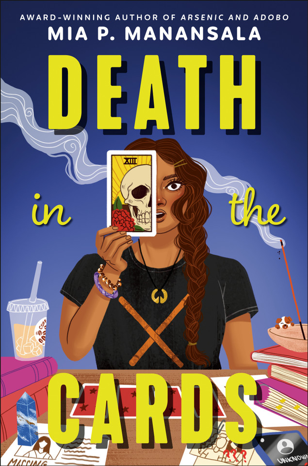 Death in the Cards (The Dizon Detective Agency) book cover by Mia P. Manansala