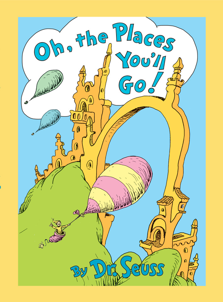 Oh, the Places You'll Go! Lenticular Edition (Classic Seuss) book cover by Dr. Seuss