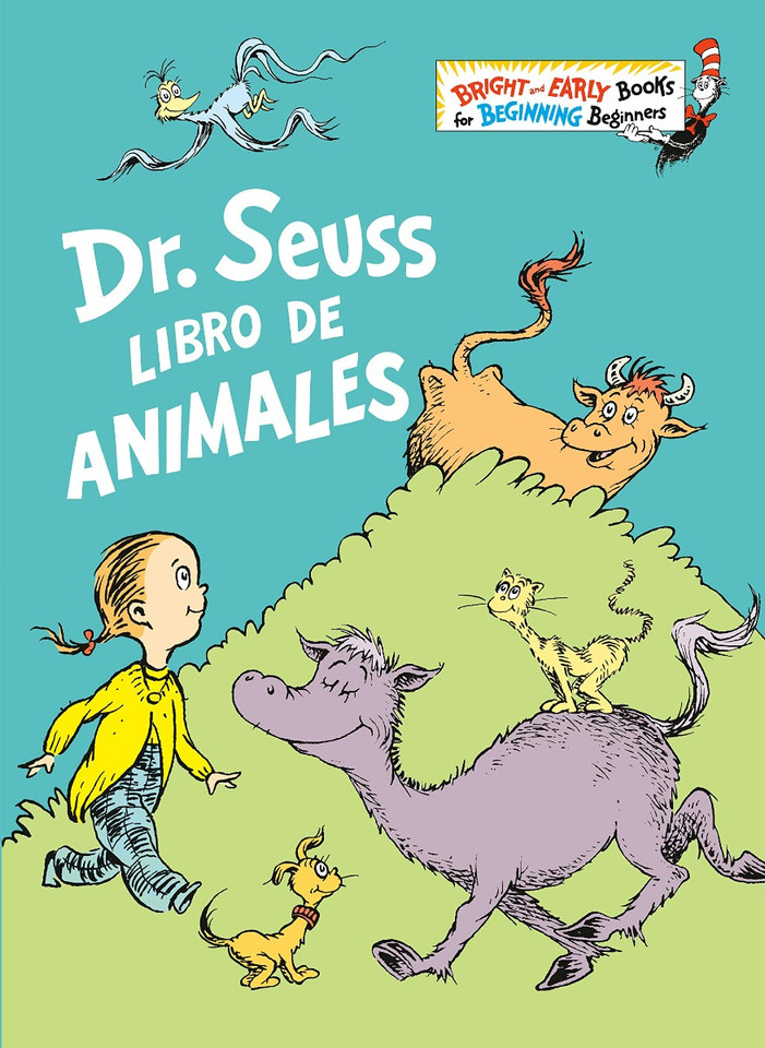 Dr. Seuss Libro de Animales (Dr. Seuss's Book of Animals Spanish Edition) ( Bright & Early Books(r) ) Cover