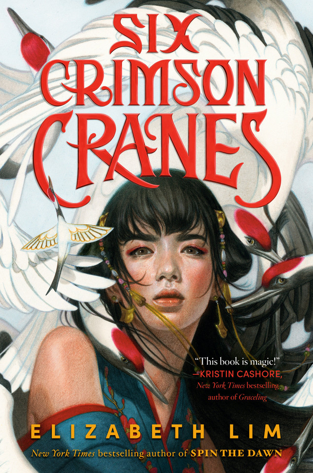 Six Crimson Cranes (Six Crimson Cranes) book cover by Elizabeth Lim