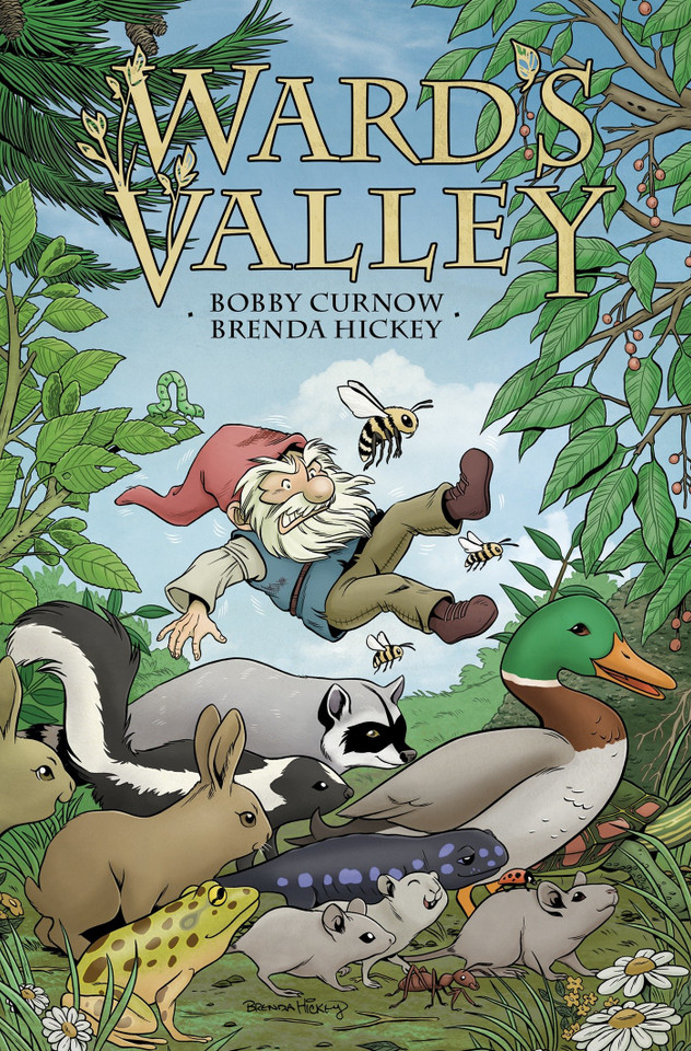Ward's Valley book cover by Bobby Curnow