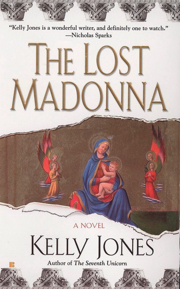 The Lost Madonna book cover by Kelly Jones