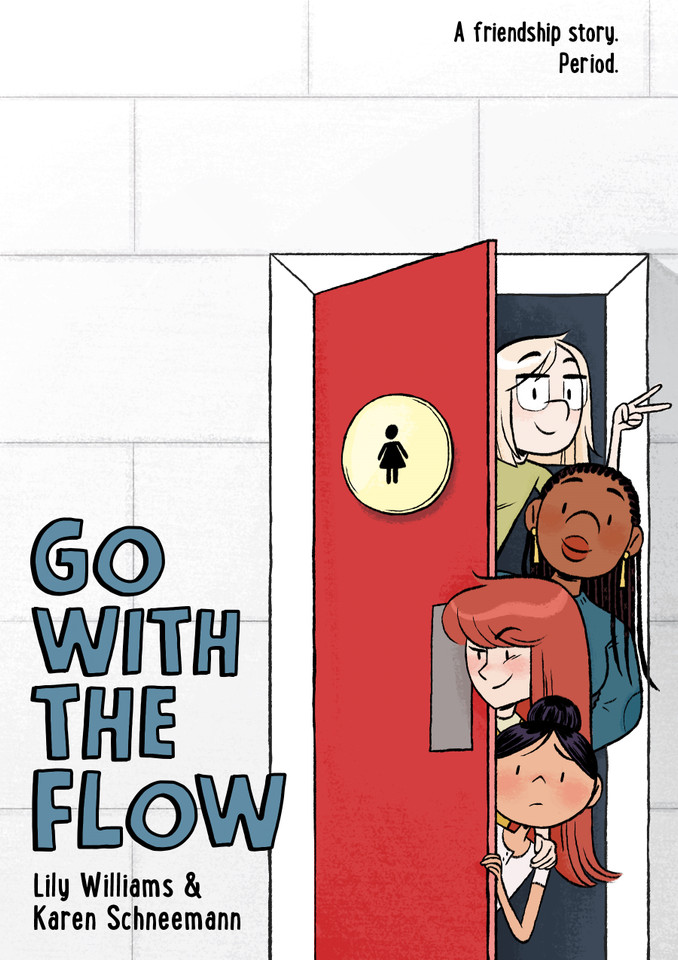 Go with the Flow book cover by Karen Schneemann, Lily Williams