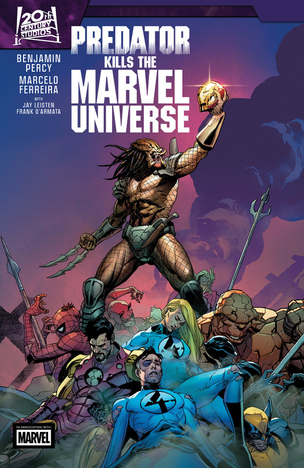 Predator Kills The Marvel Universe (PREDATOR KILLS THE MARVEL UNIVERSE) book cover by Benjamin Percy