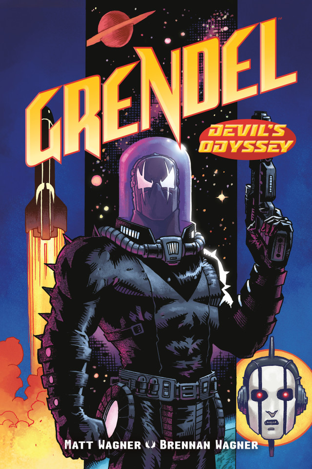Grendel: Devil's Odyssey book cover by Matt Wagner