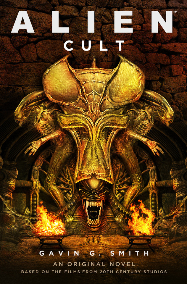 Alien: Cult book cover by Gavin G. Smith