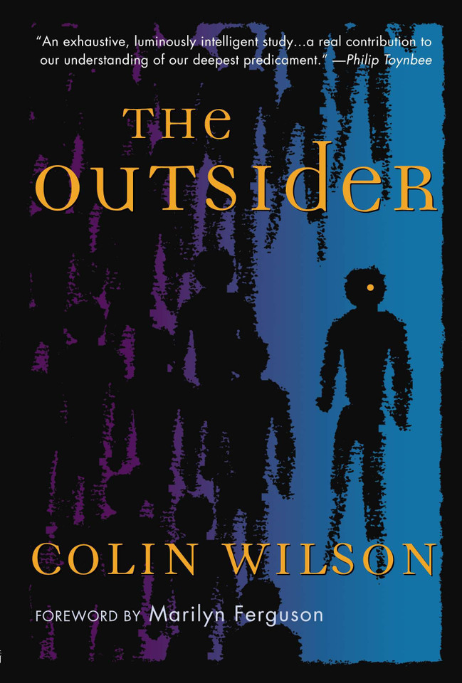 The Outsider book cover by Colin Wilson