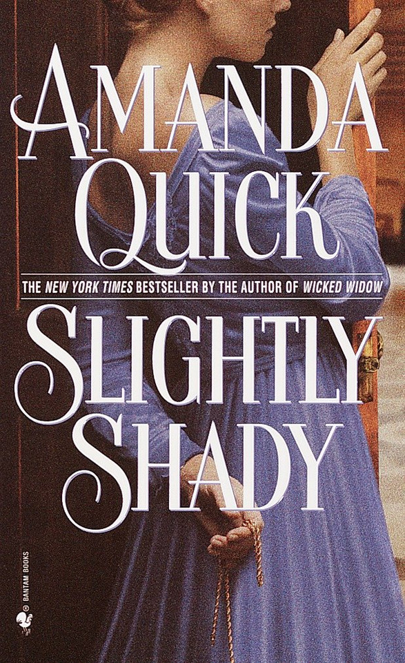 Slightly Shady (Lavinia Lake and Tobias March) book cover by Amanda Quick