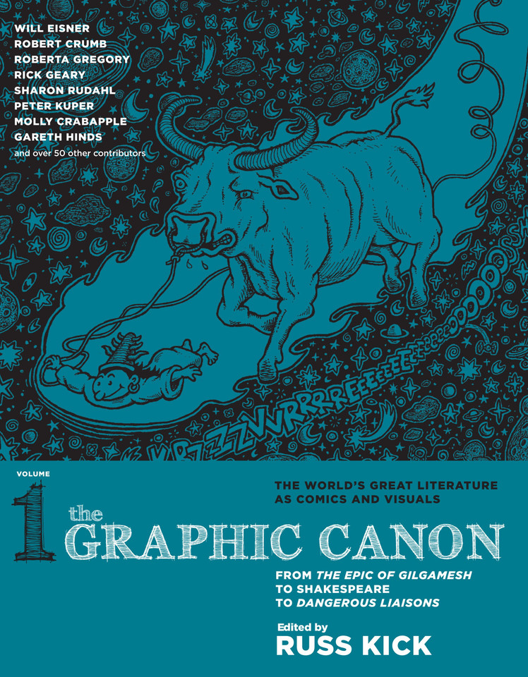 The Graphic Canon, Vol. 1: From the Epic of Gilgamesh to Shakespeare to Dangerous Liaisons (The Graphic Canon Series) book cover by Russ Kick