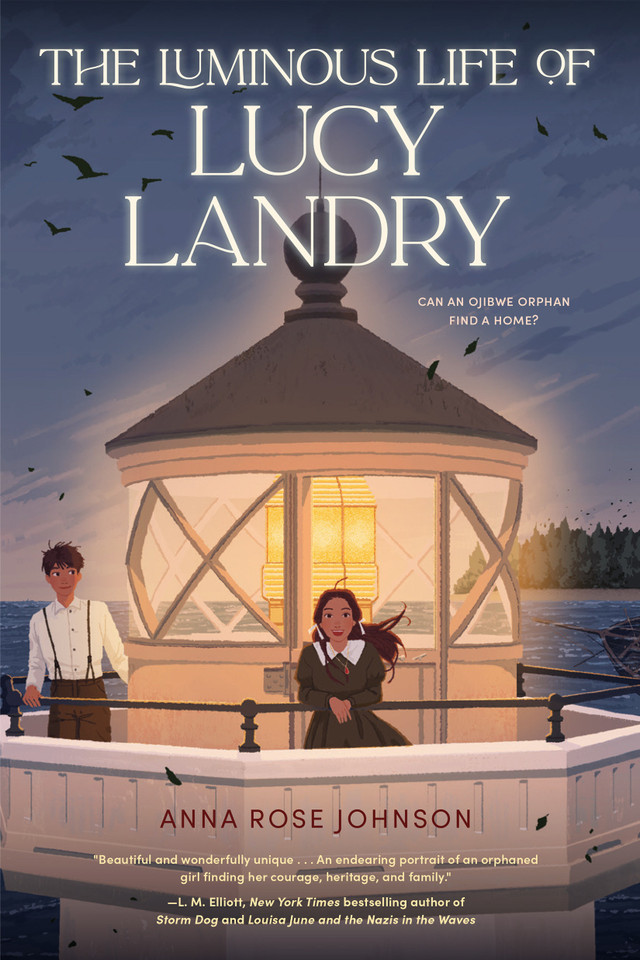 The Luminous Life of Lucy Landry book cover by Anna Rose Johnson