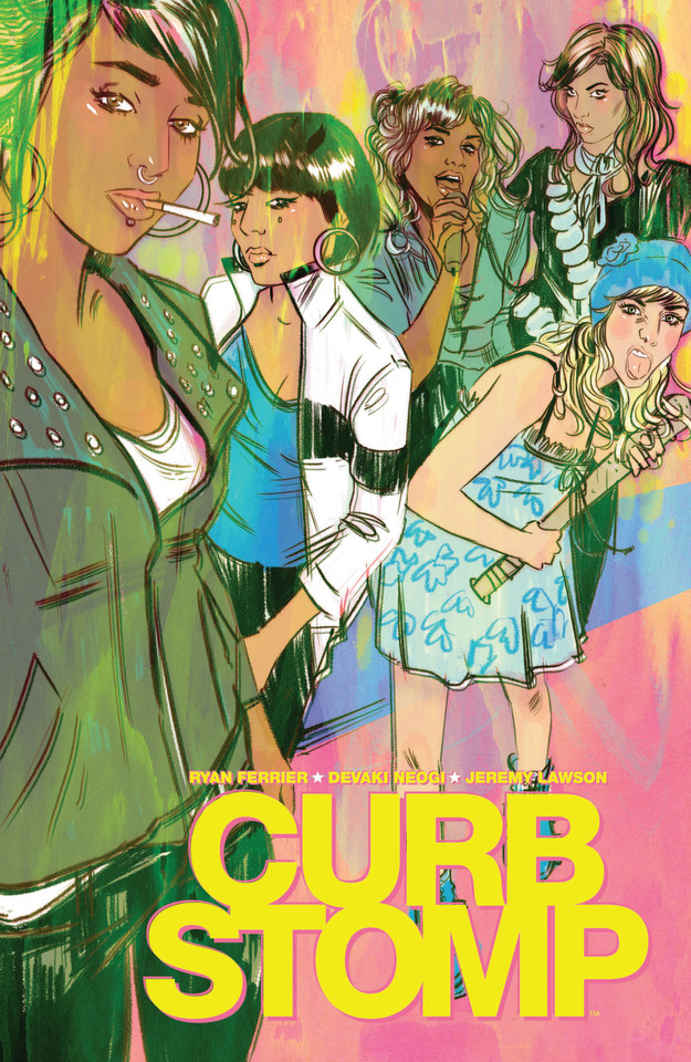 Curb Stomp (Curb Stomp) book cover by Ryan Ferrier