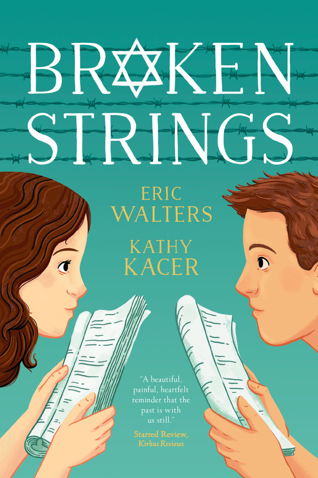 Broken Strings book cover by Eric Walters, Kathy Kacer
