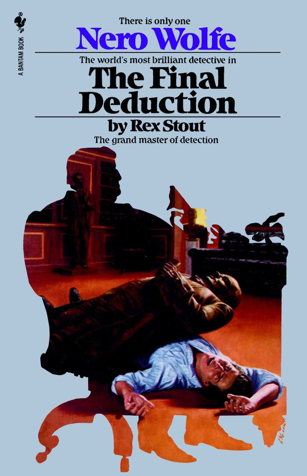 The Final Deduction (Nero Wolfe) book cover by Rex Stout