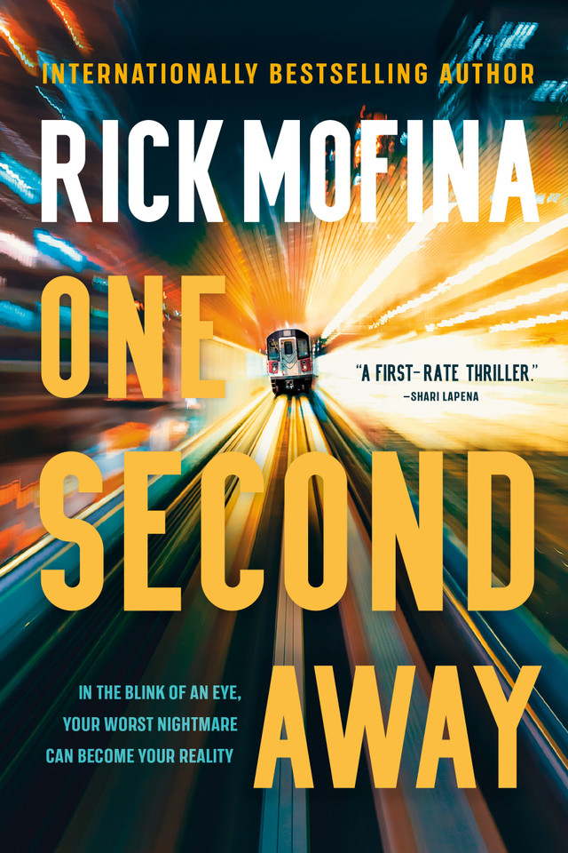 One Second Away book cover by Rick Mofina