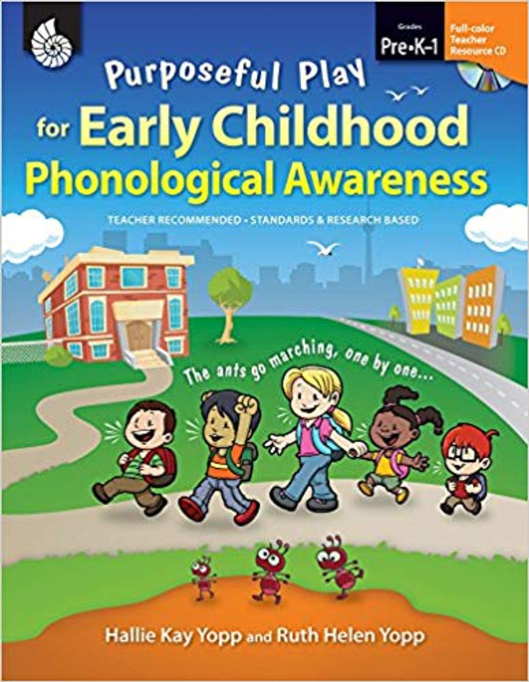 Purposeful Play for Early Childhood Phonological Awareness: Level Pre-K-1 [With CDROM] (Classroom Resources) Cover