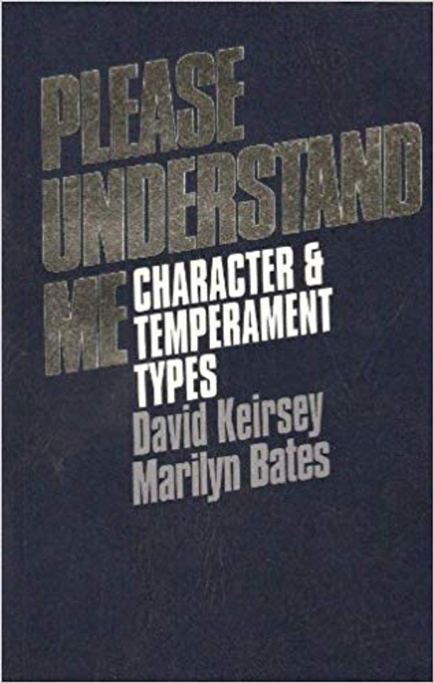 Please Understand Me: Character and Temperament Types (5TH ed.) Cover