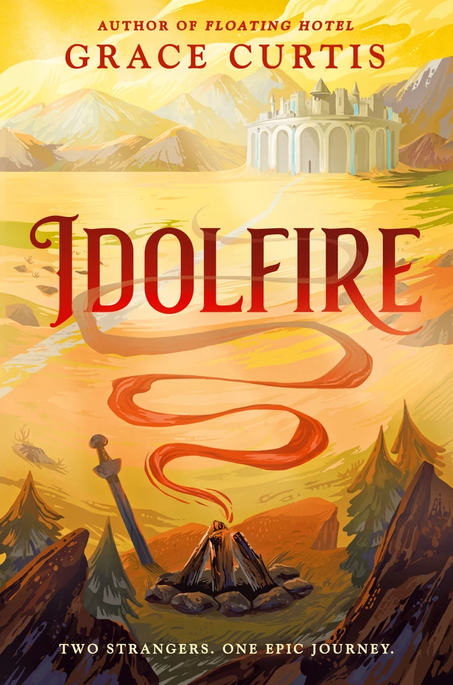 Idolfire book cover by Grace Curtis