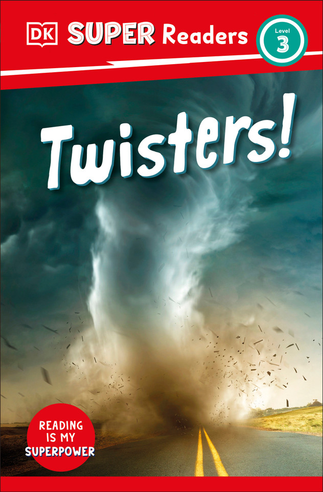 DK Super Readers Level 3 Twisters! (DK Super Readers) book cover by DK