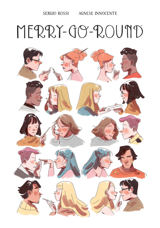 Merry-Go-Round book cover by Sergio Rossi