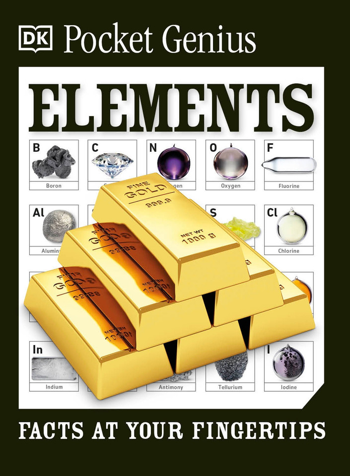 Pocket Genius Elements (Pocket Genius) book cover by DK