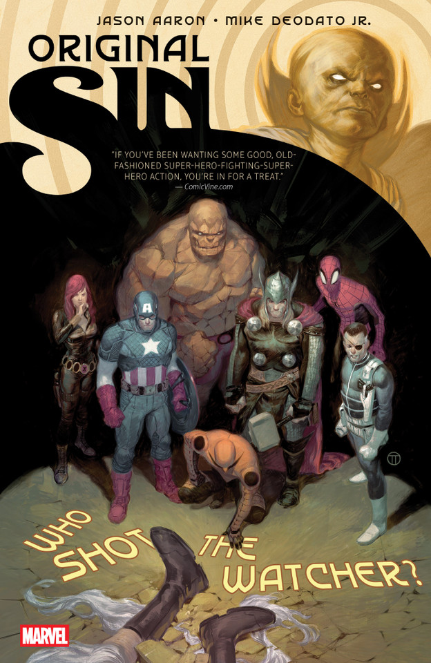 Original Sin [New Printing] (ORIGINAL SIN) book cover by Jason Aaron, Marvel Various