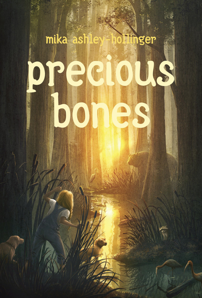 Precious Bones book cover by Mika Ashley-Hollinger