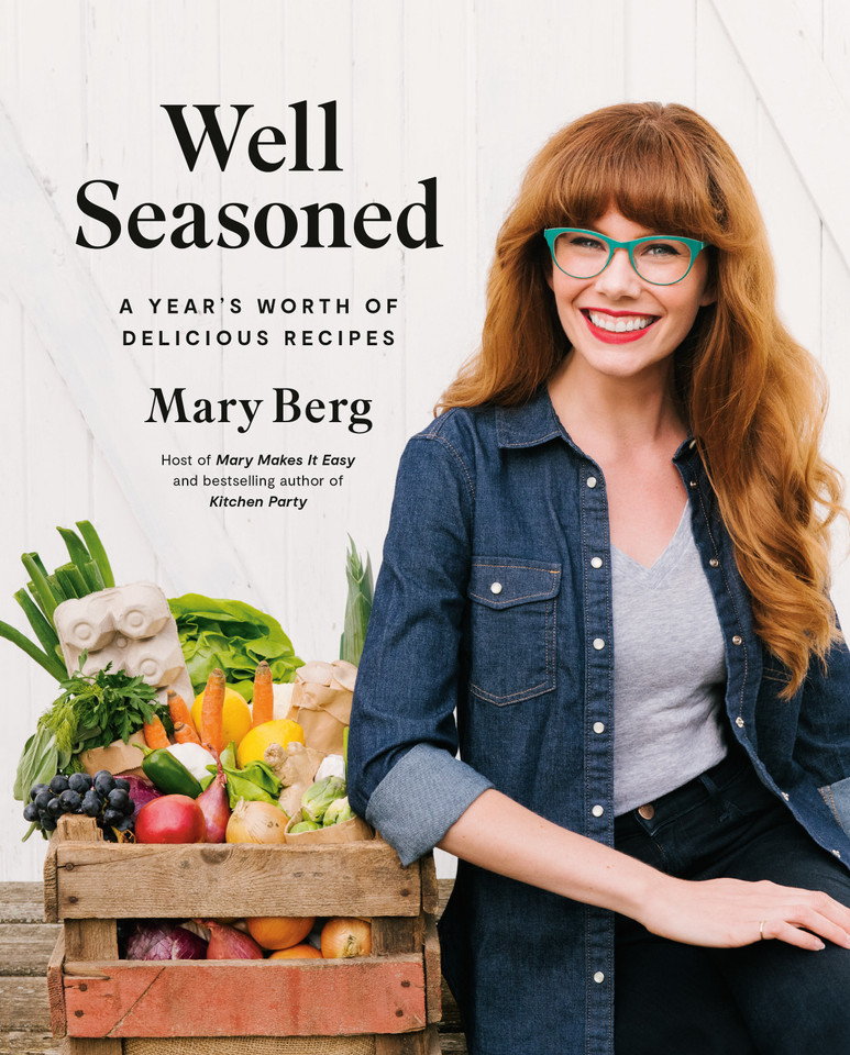 Well Seasoned: A Year's Worth of Delicious Recipes book cover by Mary Berg