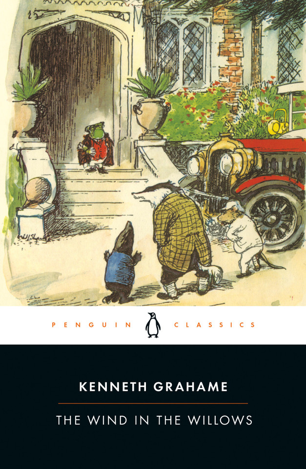The Wind in the Willows book cover by Kenneth Grahame