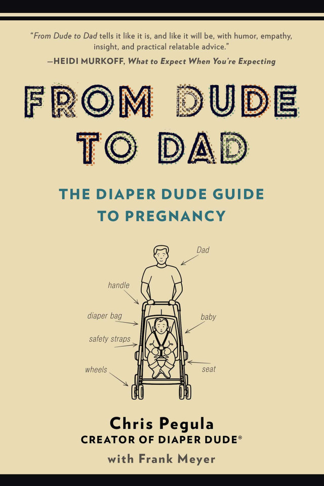 From Dude to Dad: The Diaper Dude Guide to Pregnancy book cover by Chris Pegula, Frank Meyer