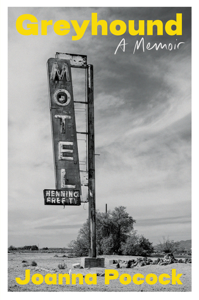 Greyhound: A Memoir book cover by Joanna Pocock