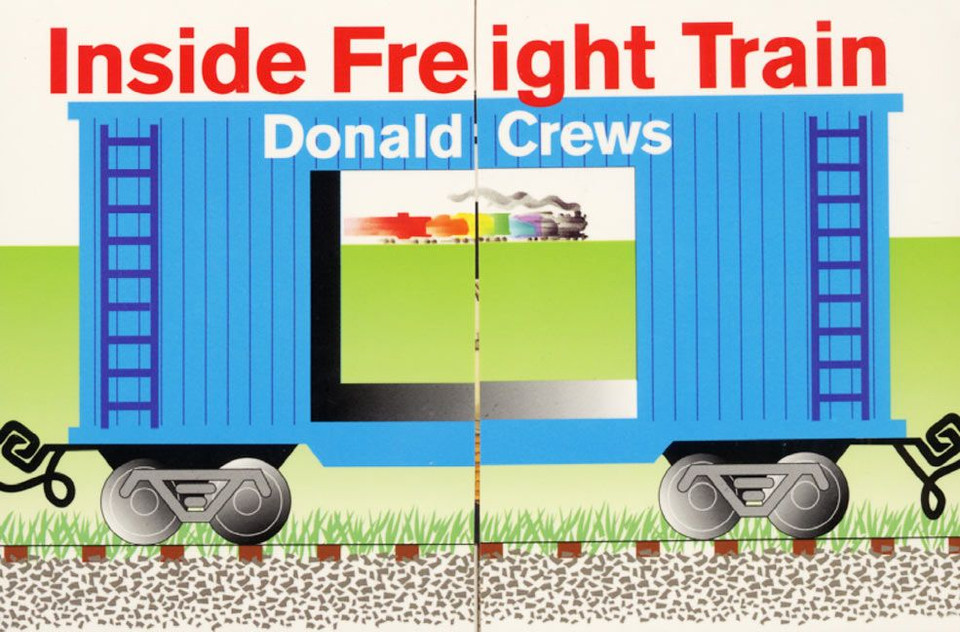 Inside Freight Train book cover by Donald Crews