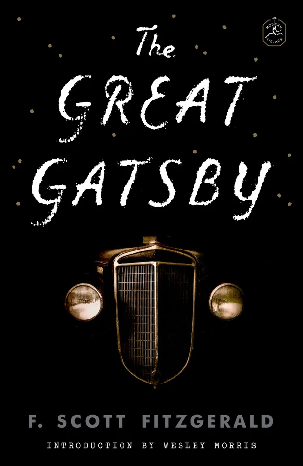 The Great Gatsby book cover by F. Scott Fitzgerald