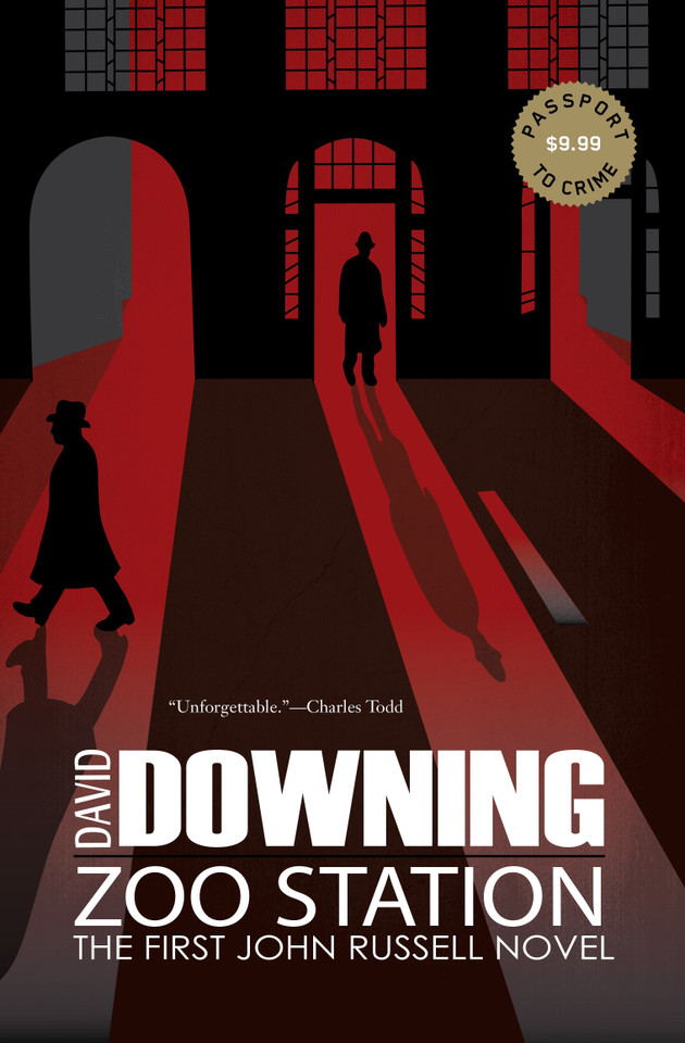 Zoo Station (A John Russell WWII Spy Thriller) book cover by David Downing