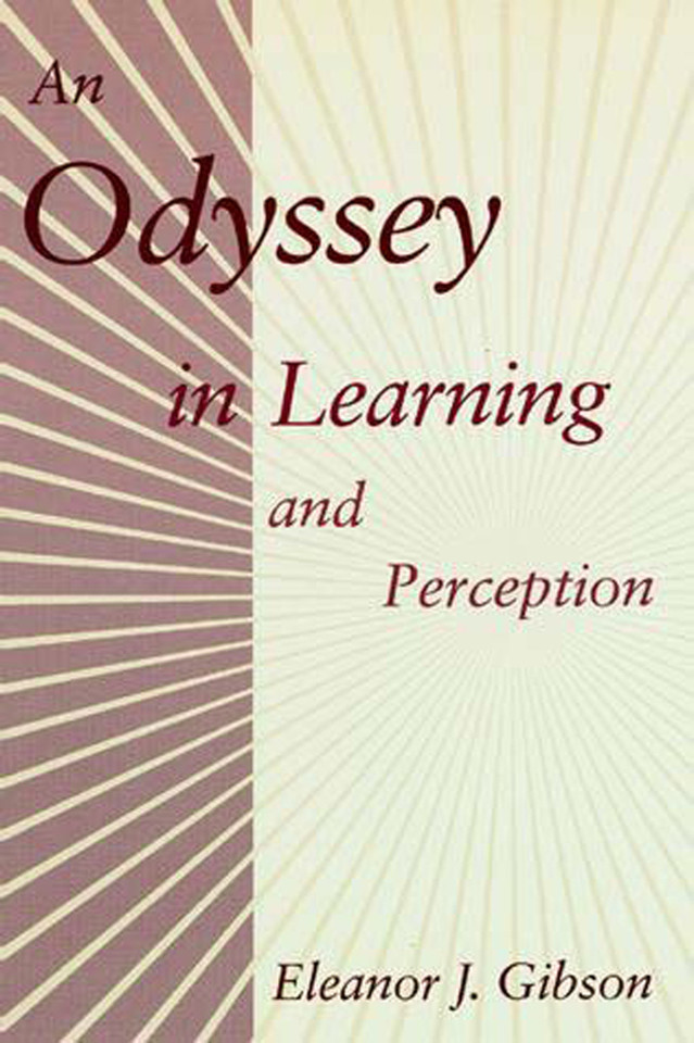 An Odyssey in Learning and Perception (Learning, Development, and Conceptual Change) book cover by Eleanor J. Gibson