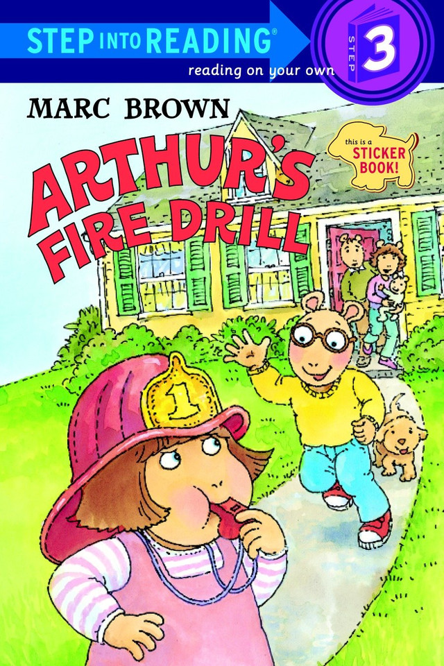 Arthur's Fire Drill book cover by Marc Brown