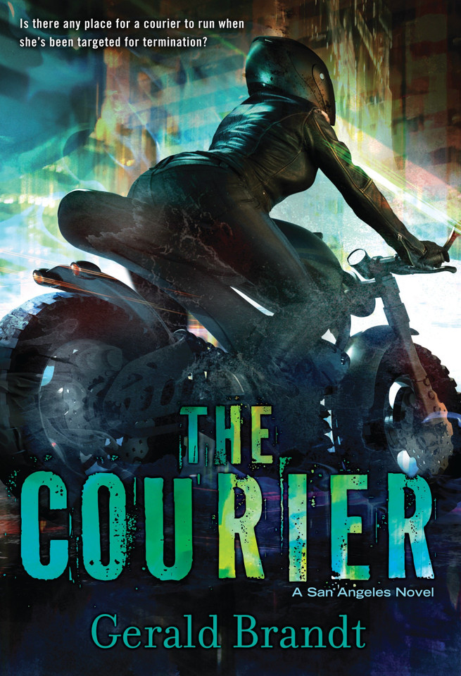 The Courier (San Angeles) book cover by Gerald Brandt