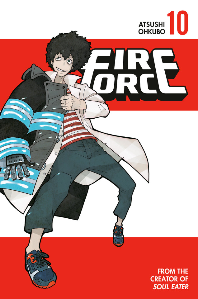 Fire Force 10 (Fire Force) book cover by Atsushi Ohkubo