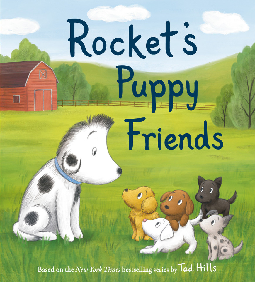 Rocket's Puppy Friends (Rocket) book cover by Tad Hills