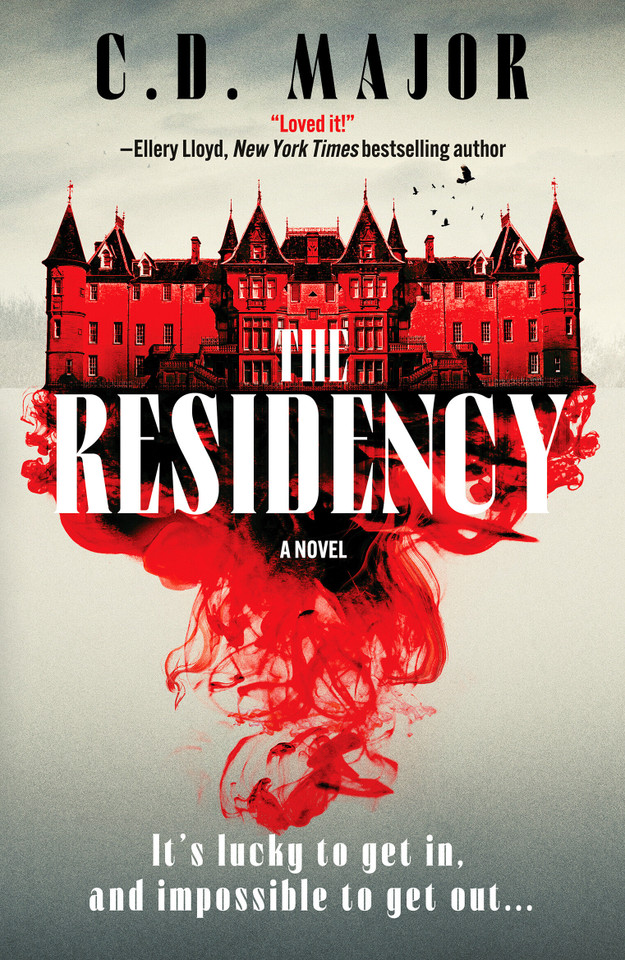 The Residency: A gothic suspense novel set on a remote Scottish island that will keep you up all night book cover by C. D. Major