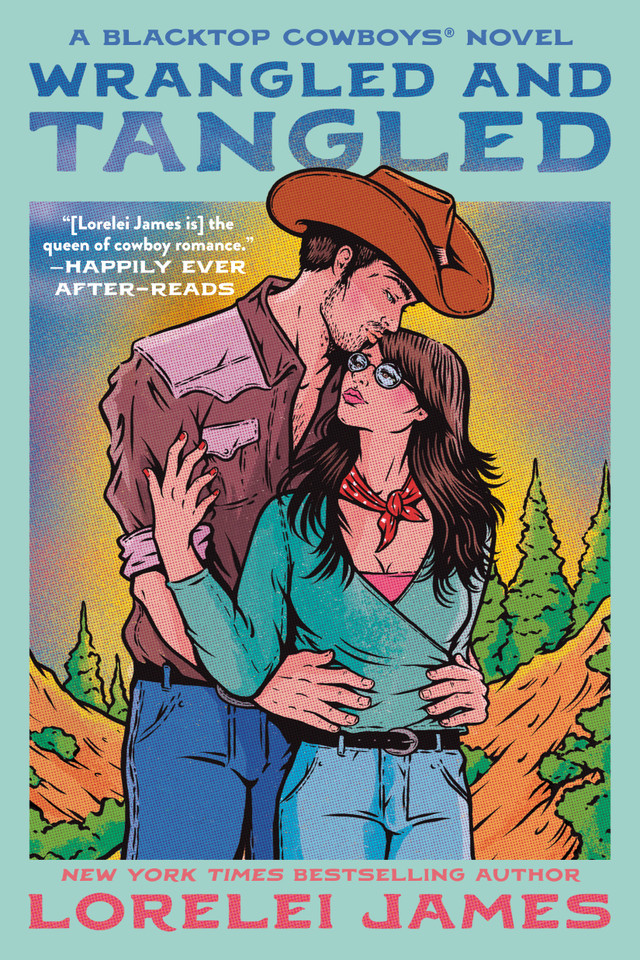 Wrangled and Tangled (Blacktop Cowboys Novel) book cover by Lorelei James