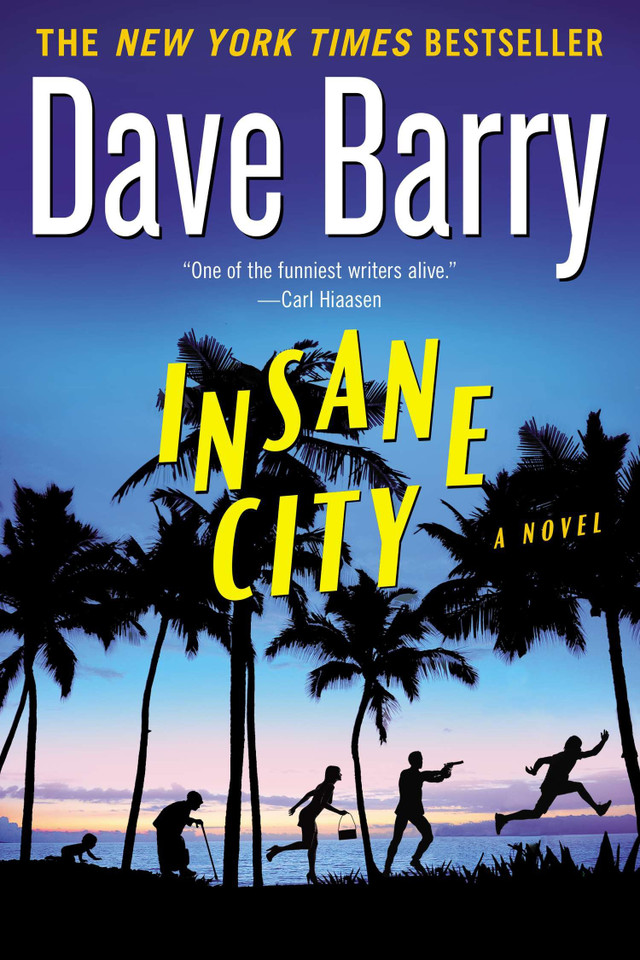 Insane City book cover by Dave Barry