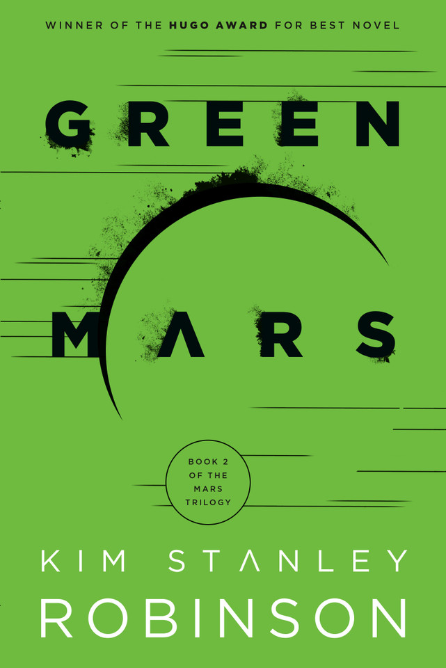 Green Mars (Mars Trilogy) book cover by Kim Stanley Robinson
